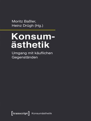 cover image of Konsumästhetik